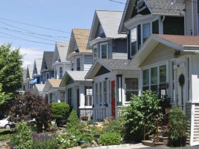 a row of homes in vancouver