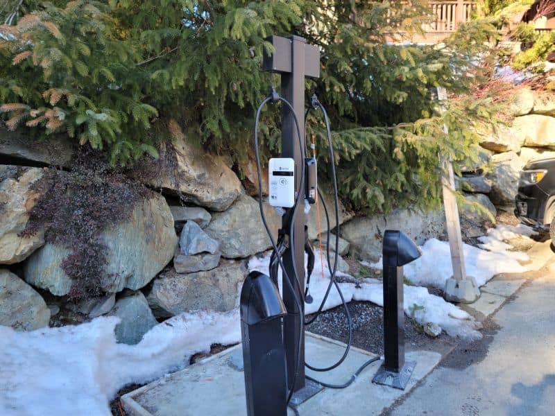 the SWTCH EV chargers installed by TCA