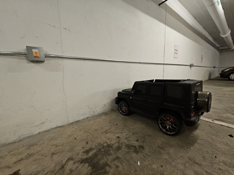 BC Hydro EV Ready Plan compliant EV charger installed on wall