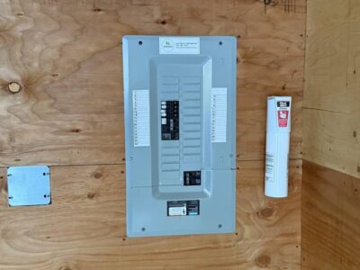 Energy storage wall unit installation by TCA Electric in Vancouver, BC